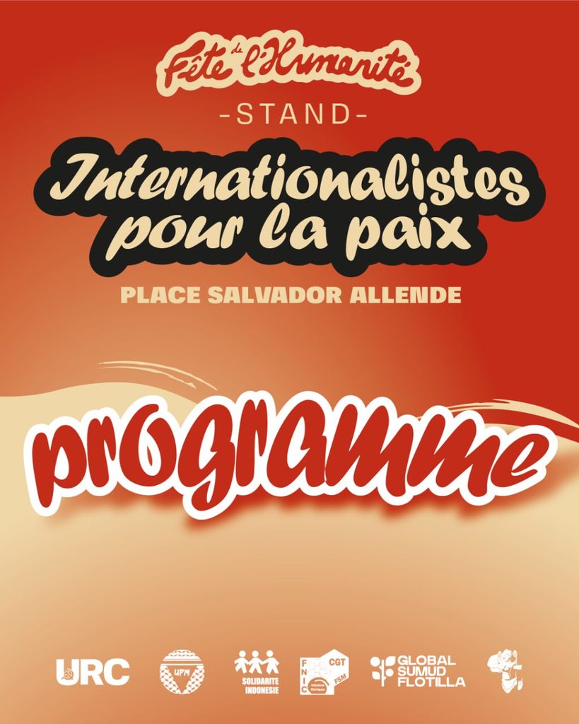 Programme fête de l'humanité