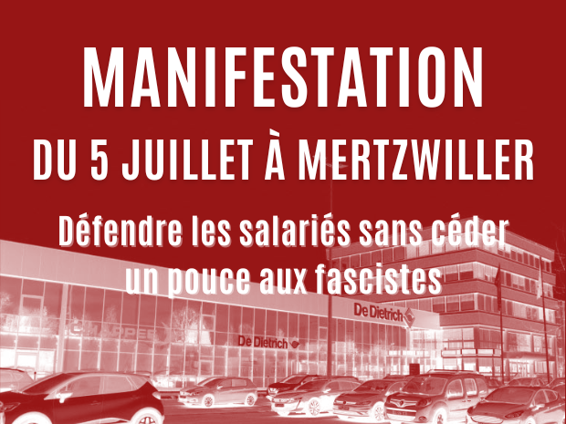 défendre les salariés sans céder un pouce aux fascistes