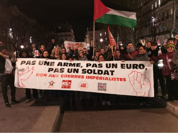 Déclaration unitaire aux rassemblements pour la paix à Marseille et Avignon