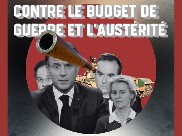 15/12 à Lille, Marseille et Paris. Rassemblements contre le budget de guerre et l’austérité