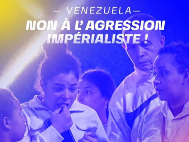 SAINT-ÉTIENNE : NON À L&rsquo;AGRESSION IMPÉRIALISTE CONTRE LE VENEZUELA