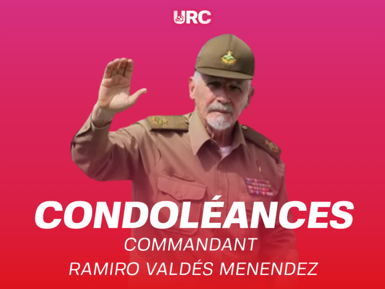 COMMANDANT RAMIRO VALDÉS MENENDEZ