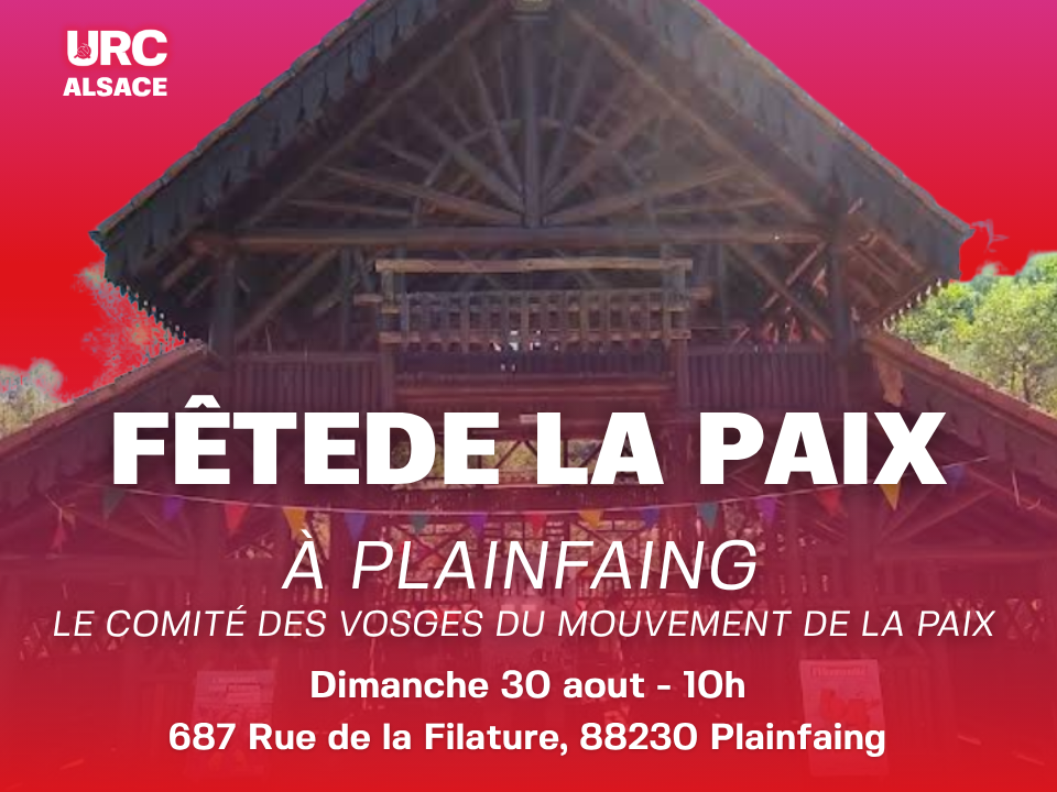 Fête de la paix Alsace