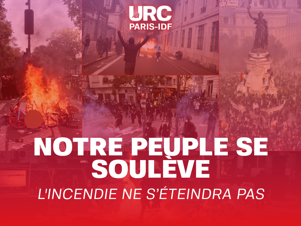 NOTRE PEUPLE SE SOULÈVE : L&rsquo;INCENDIE NE S’ÉTEINDRA PAS