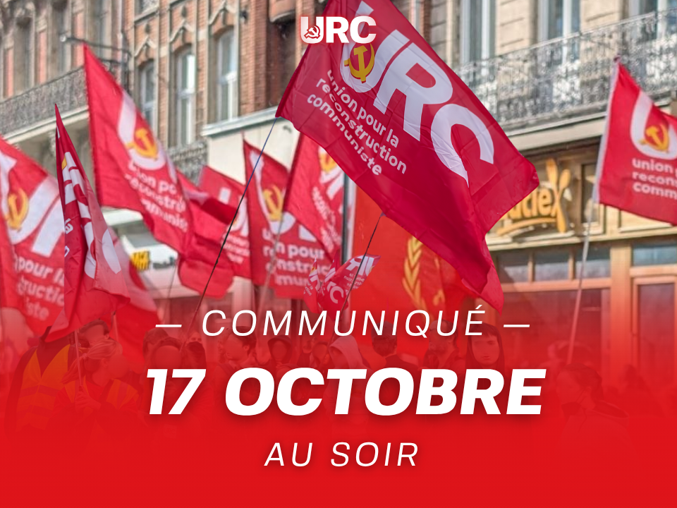 communiqué 17 octobre soir